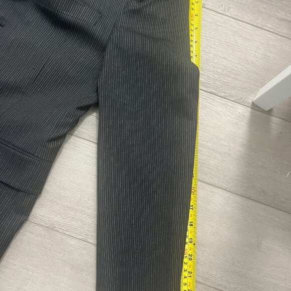 Sean John Suit Mens 36S 36 Short Black Pin Stripe 2pc Jacket Pants Suit - Picture 6 of 16